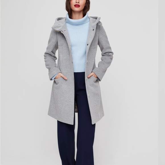 Babaton Italian Wool and Cashmere coat in size L - Picture 6 of 7